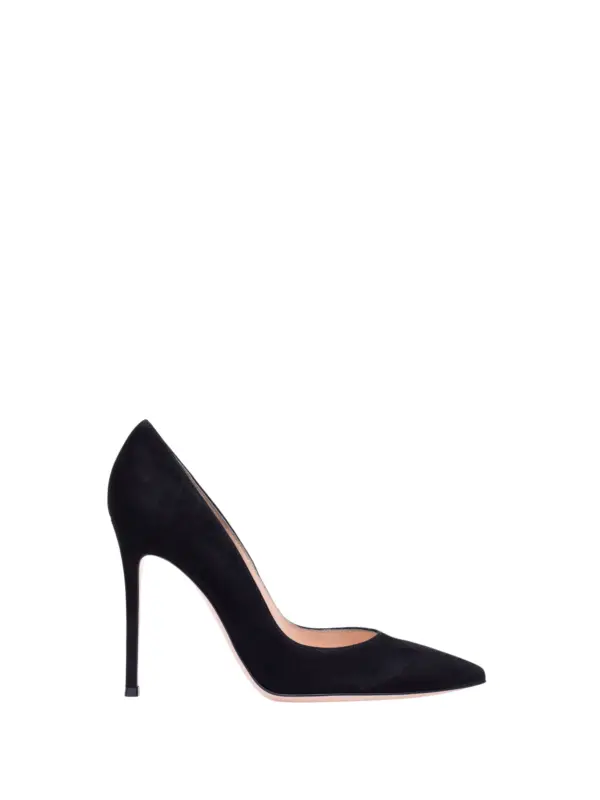 Suede Pumps