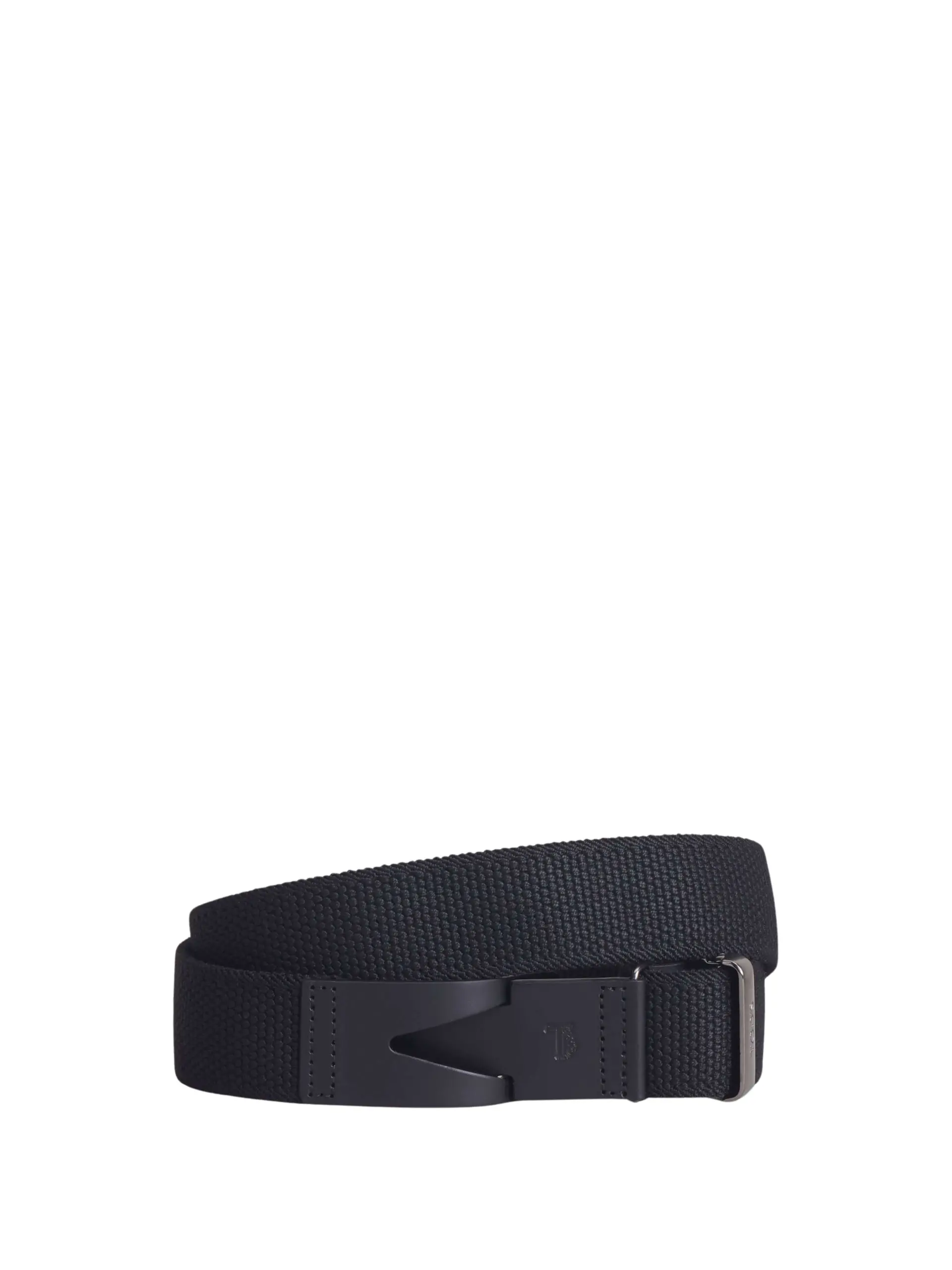Belt in Canvas and Leather