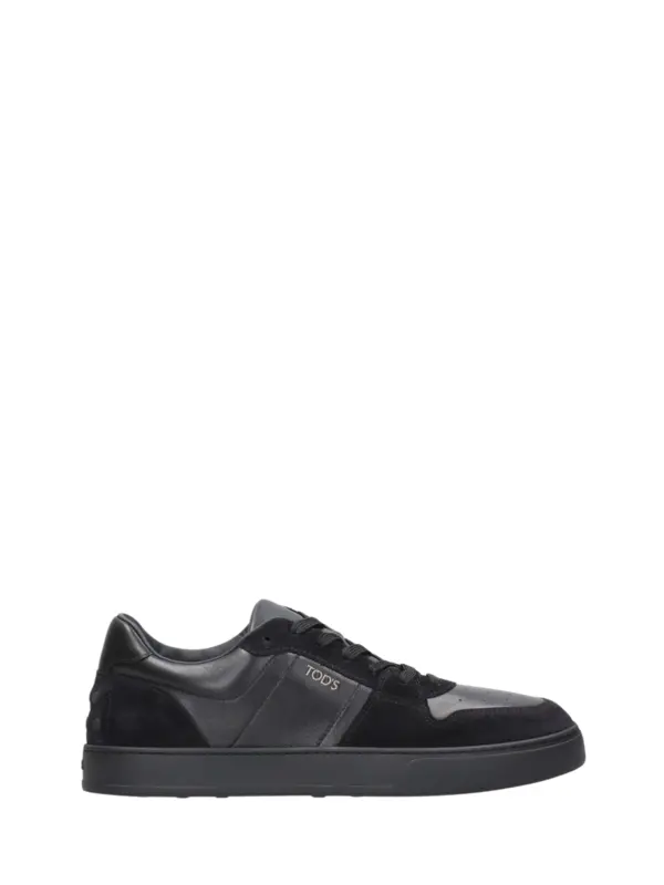 Logo Sneakers in Suede