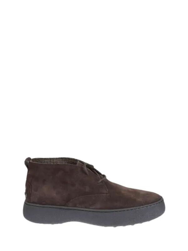Fiorillo Brown Suede Ankle Boots