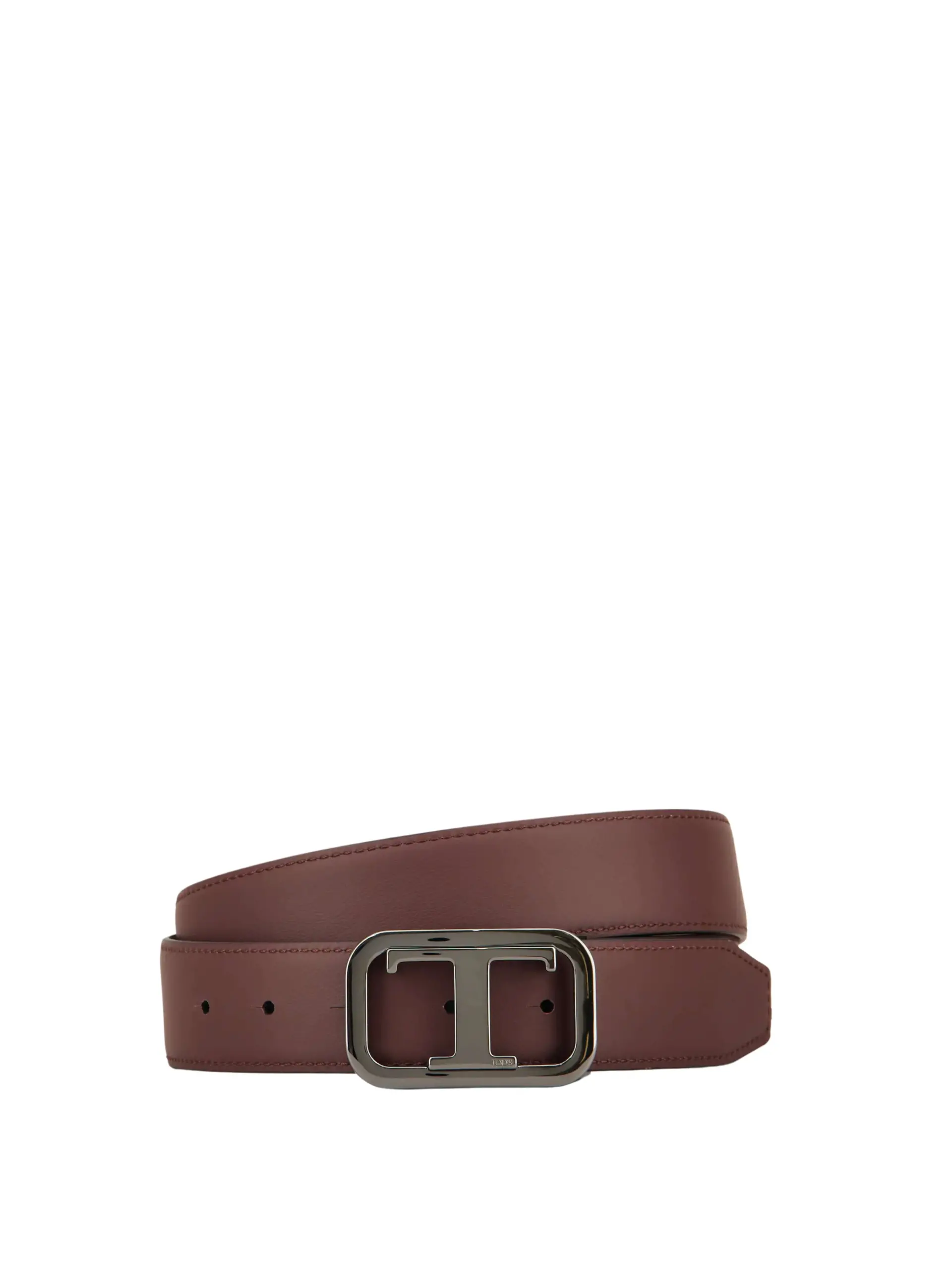 T Timeless Reversible Belt in Leather - Image 2
